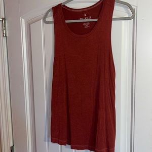 American Eagle burnt orange colored soft and sexy tank, size large